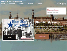 Tablet Screenshot of plantmuseum.com